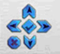 A blue arrows and a check mark Description automatically generated